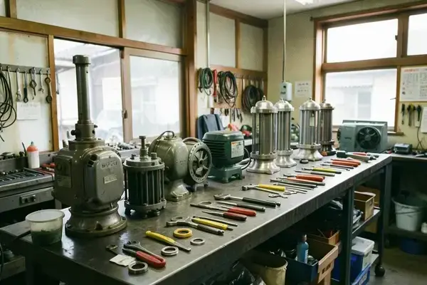 ポンプ修理